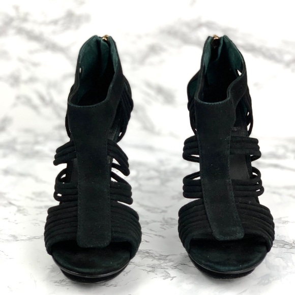 Tory Burch Strappy Sigourney Suede heels - Picture 8 of 9